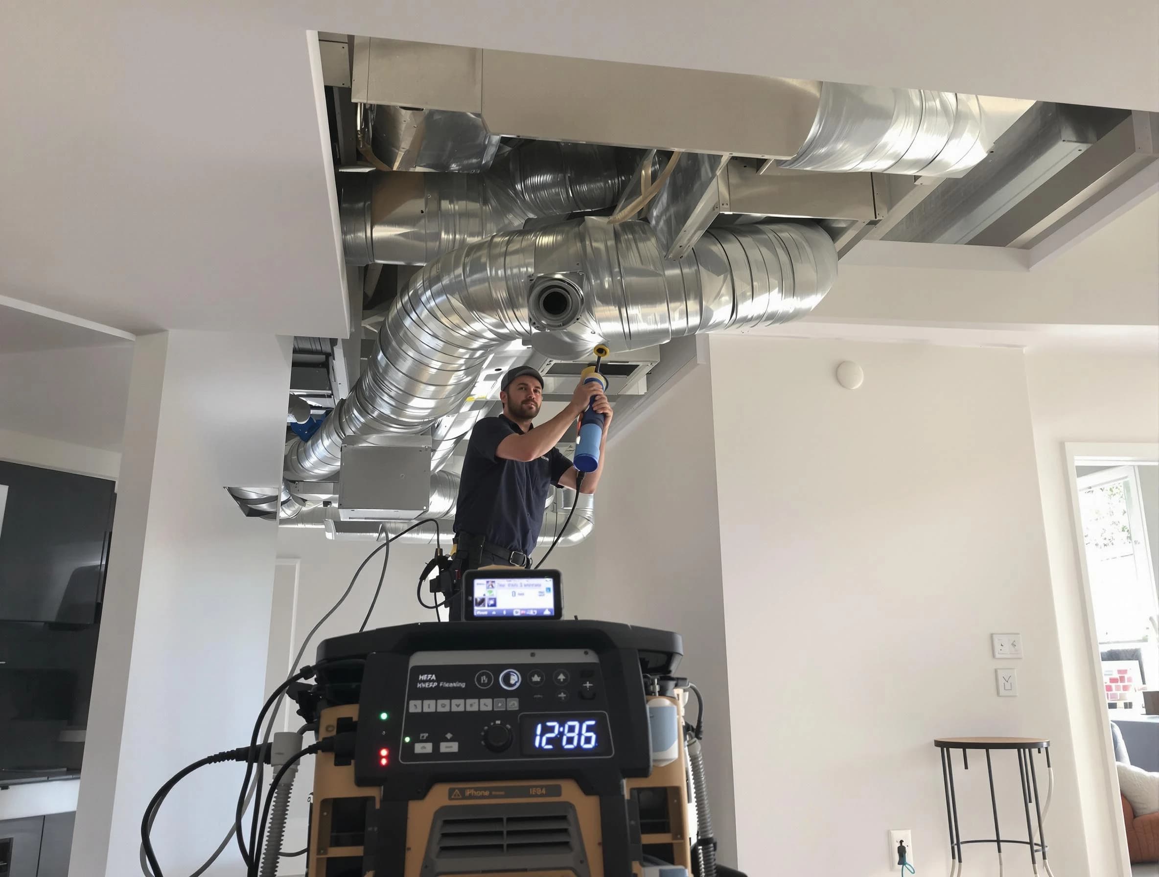 Advanced pure air duct cleaning by Murray Air Duct Cleaning in Murray