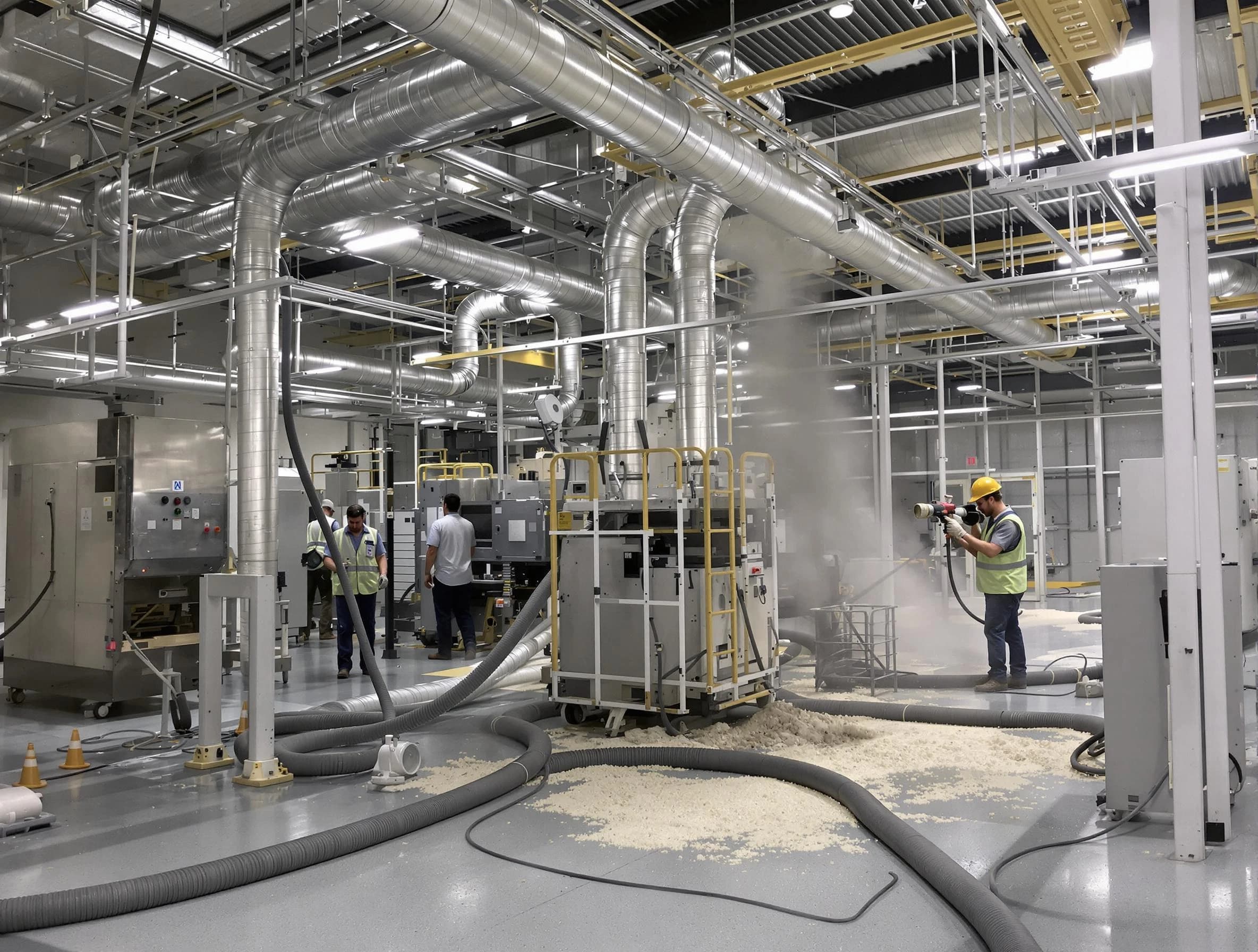 Heavy-duty industrial duct cleaning by Murray Air Duct Cleaning in Murray