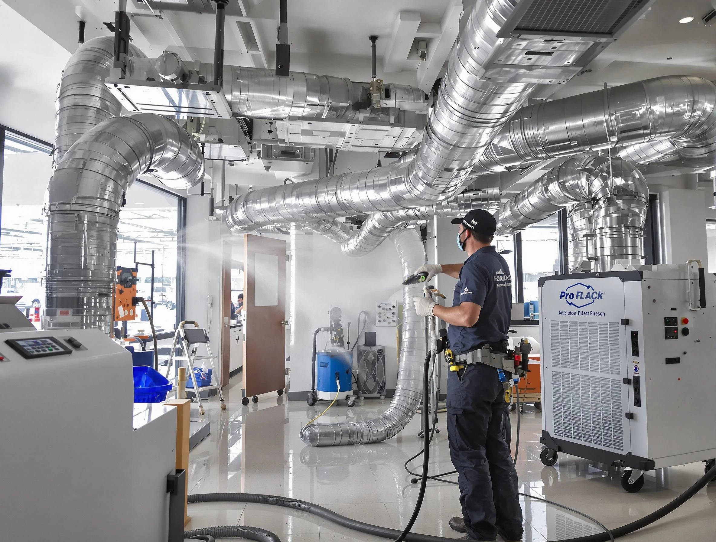 Negative Pressure Air Duct Cleaning in Murray