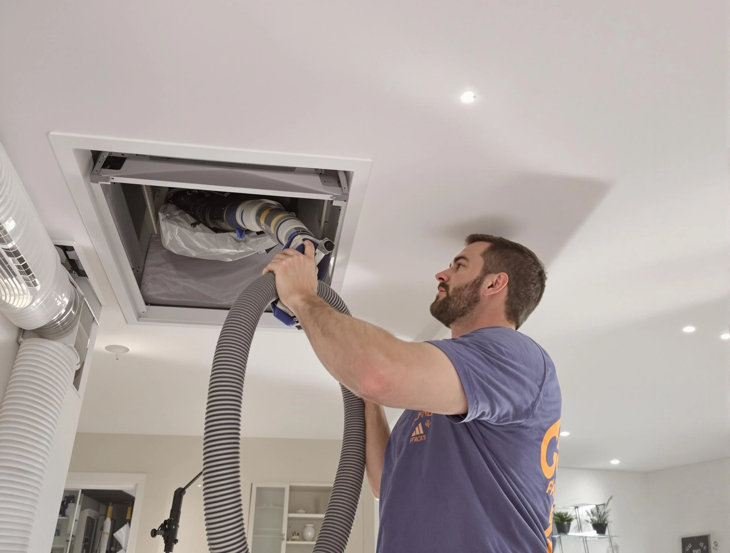 Precision indoor duct cleaning by Murray Air Duct Cleaning in Murray