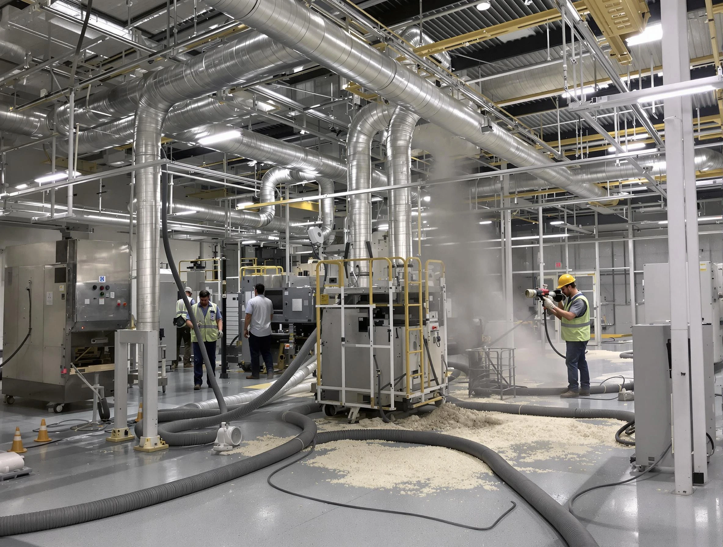 Heavy-duty industrial duct cleaning by Murray Air Duct Cleaning in Murray